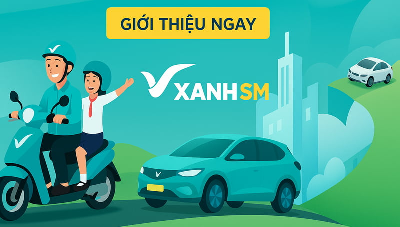 Mã giới thiệu Xanh SM