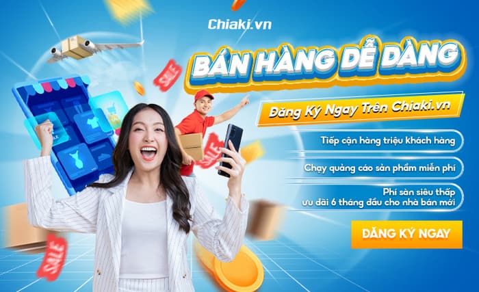 Bán hàng trên Chiaki.vn
