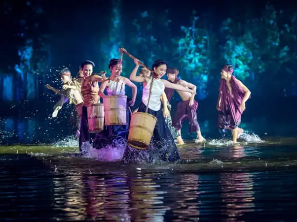 Múa rối trên sân khấu